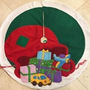 Kurt Adler Kurt Adler Appliqued Holiday Tree Skirt